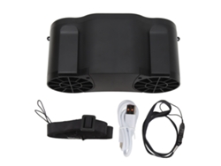 Ventilador De Cintura Portátil 3 En 1 Con Velocidad Ajustable Y Batería De 20000 Mah Para Uso En Exteriores.