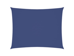 Parasol rectangular en tejido Oxford azul MAISON EXCLUSIVE 2,5x4 m