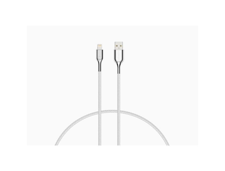 Cable Blindado Relâmpago Usb CYGNETT Blanco