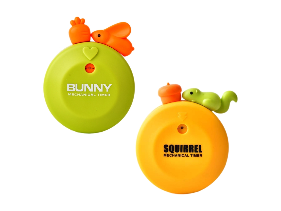 TRUYUETY Temporizadores Mecânicos Infantis 60min