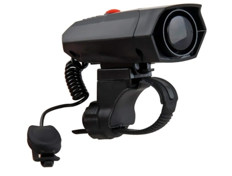 Bocina de bicicleta eléctrica Super Loud 5 modos Bocinas de ciclismo Anillo de manillar de bicicleta Campana de alarma para Biciclet-Negro OEMG