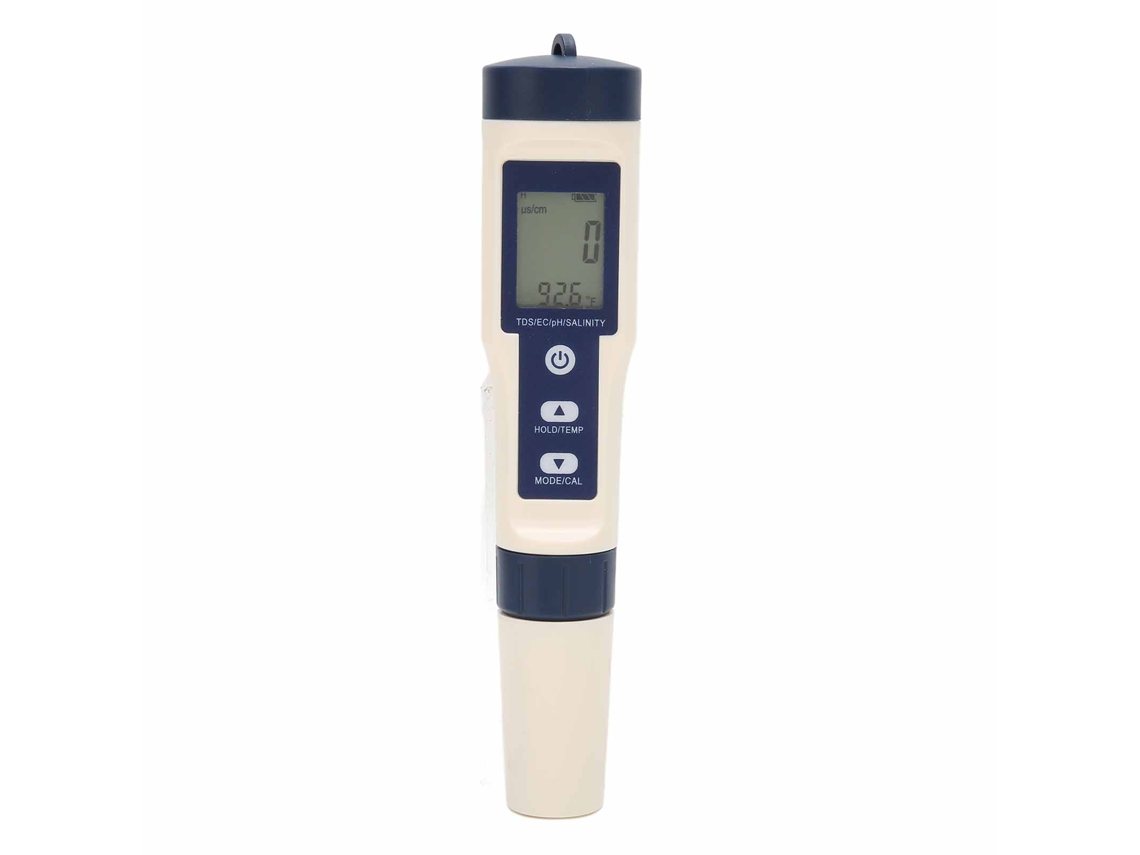 Medidor Digital Multifuncional Portátil De Calidad Del Agua: Ph/tds/ec/salinidad/temperatura
