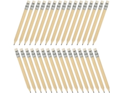 Besportble Lápices De Borrar Incorporada Y Madera 10.00 X 0.70 X 0.70 Cm Pulgadas -escritura Suave Y Sin Es...