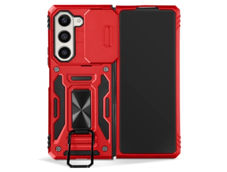 Funda para Samsung Galaxy Z Fold 5 AVIZAR Acrílico Rojo