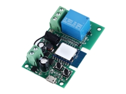 Módulo De Relé Wifi Bluetooth Con Control Remoto, 2200w, 7-32v, Usb 5v, Aplicación Para Android/ios