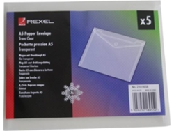 Carpeta REXEL A5 Transparente (A5)