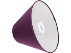 Bombilla E27 De Tela Morada, Accesorio Para Lámparas De Escritorio Y De Pie, Para Una Iluminación Suave En El Dormitorio.