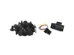 30 clips de fijación para parachoques de 9 mm x 8 mm y sensor de presión absoluta MAP de 3 barras