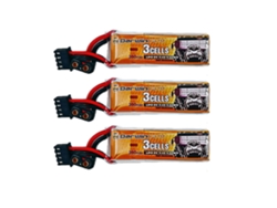 Batería de polímero de litio Darwinfpv de 11,4 V, 380 mAh, 60 C, 3 s, conector XT30 para el modelo Darwinfpv Baby Apeprov2