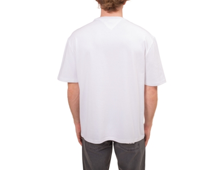 Camiseta de Hombre TOMMY JEANS Blanco (XS)