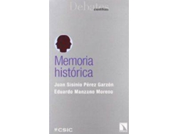 Libro Memoria Histórica de Juan Sisinio Pérez, Eduardo Manzano (Español)