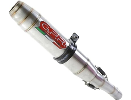 Silenciador GPR EXHAUST SYSTEMS Deeptone Stainless Steel Slip On Daytona 955 99-01 Homologated Plata