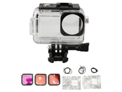 Estuche Sumergible Para Cámara Osmo Action 5 Pro 4 3, Resistente Al Agua Hasta 60 M, Con 3 Filtros.