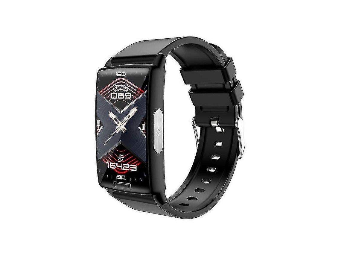 Reloj inteligente con monitor de glucosa en sangre, azúcar en sangre, temperatura corporal, ECG/PPG, HRV, resistente al agua, Ly Ebike