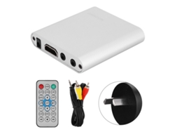 Reproductor multimedia digital HDMI de 1080p con control remoto y decodificador con disco duro