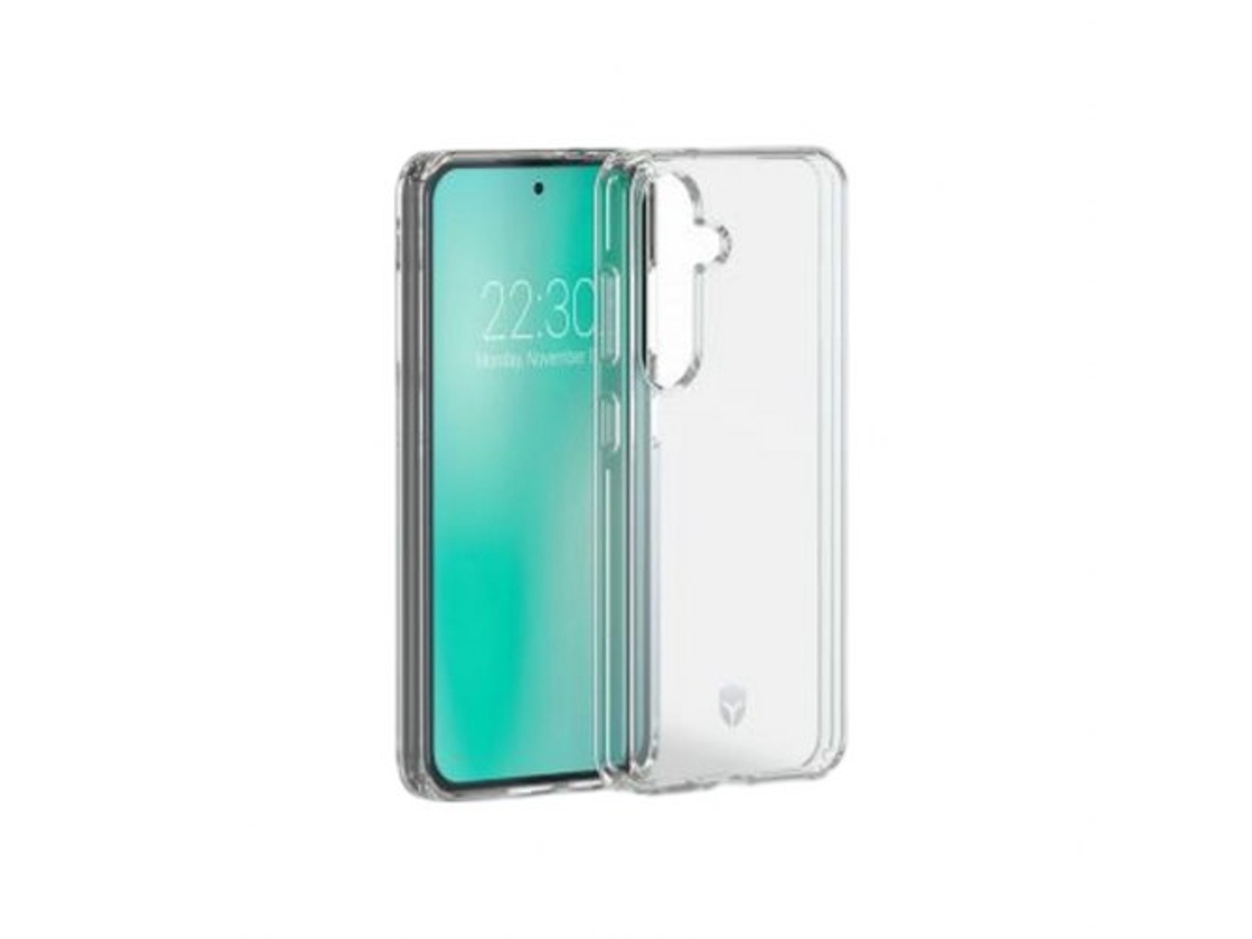 Funda Carcasa Sistema Feel Tryax Reforzado Inserciones para Samsung Galaxy S24 FORCE CASE Plástico Resistente Transparente