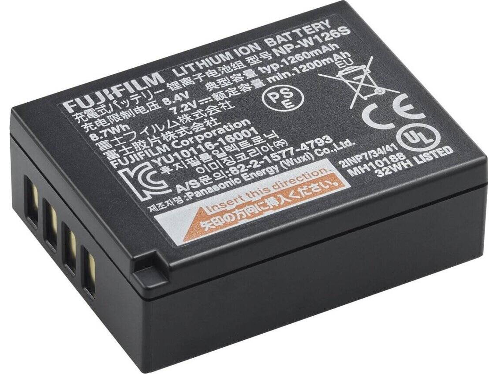 BATERIA REC FUJIFILM NPW126S