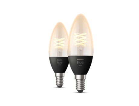 Vela blanca Philips Hue - Bombilla inteligente E14 Pack de 2 PHILIPS BY SIGNIFY