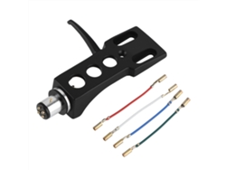 Soporte Universal Para Tocadiscos Lp Con Cables De Conexión De Cobre Libre De Oxígeno.