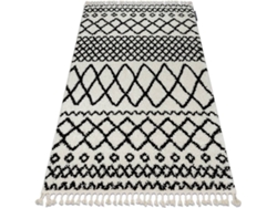 Alfombra DYWANY LUSZCZOW Berber Safi N9040 (Negro - 240 x 330 cm - Polipropileno)
