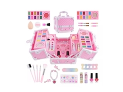 Mali kit de Maquiagem Infantil Princesa com Esmalte de Unhas Multicolorido Brinquedo de Beleza