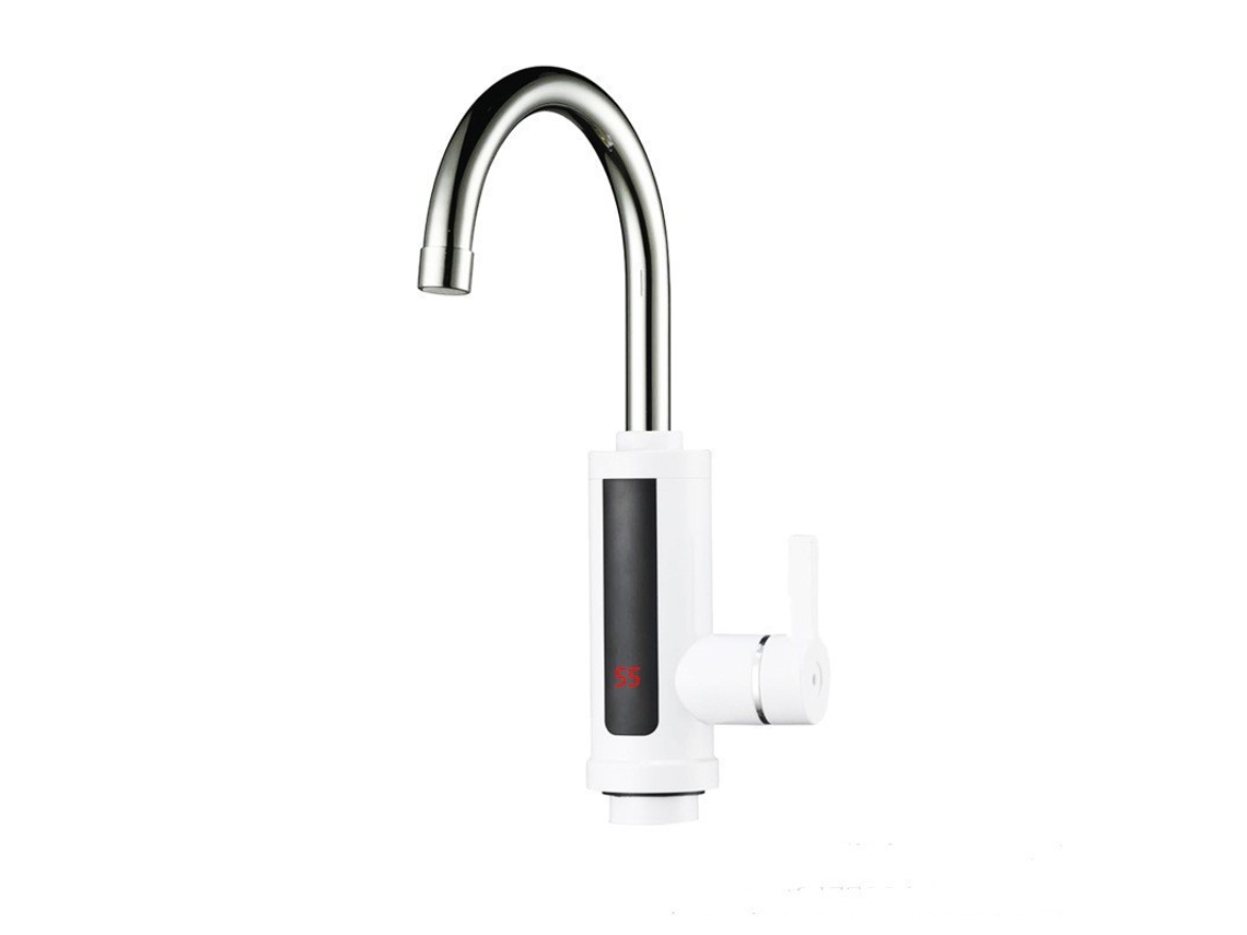 Grifo de cocina Chrui, grifo eléctrico instantáneo con pantalla LED, calentamiento rápido