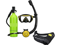 Mini Botella De Buceo, Tubo De Snorkel, Rebreather, Equipo Portátil De Apnea