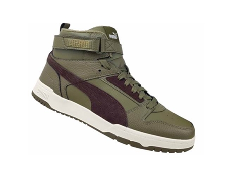 Zapatos PUMA Hombre (Sintético - Verde - 45,0 EU)
