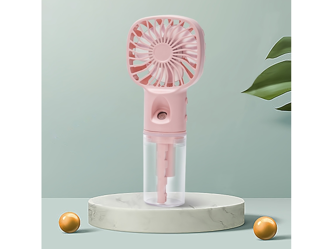 Es Un Ventilador De Niebla Ligero Y Silencioso. Es Apto Para Uso En Interiores Y Exteriores, E Ideal Para Viajar. Está Fabricado Con Materia