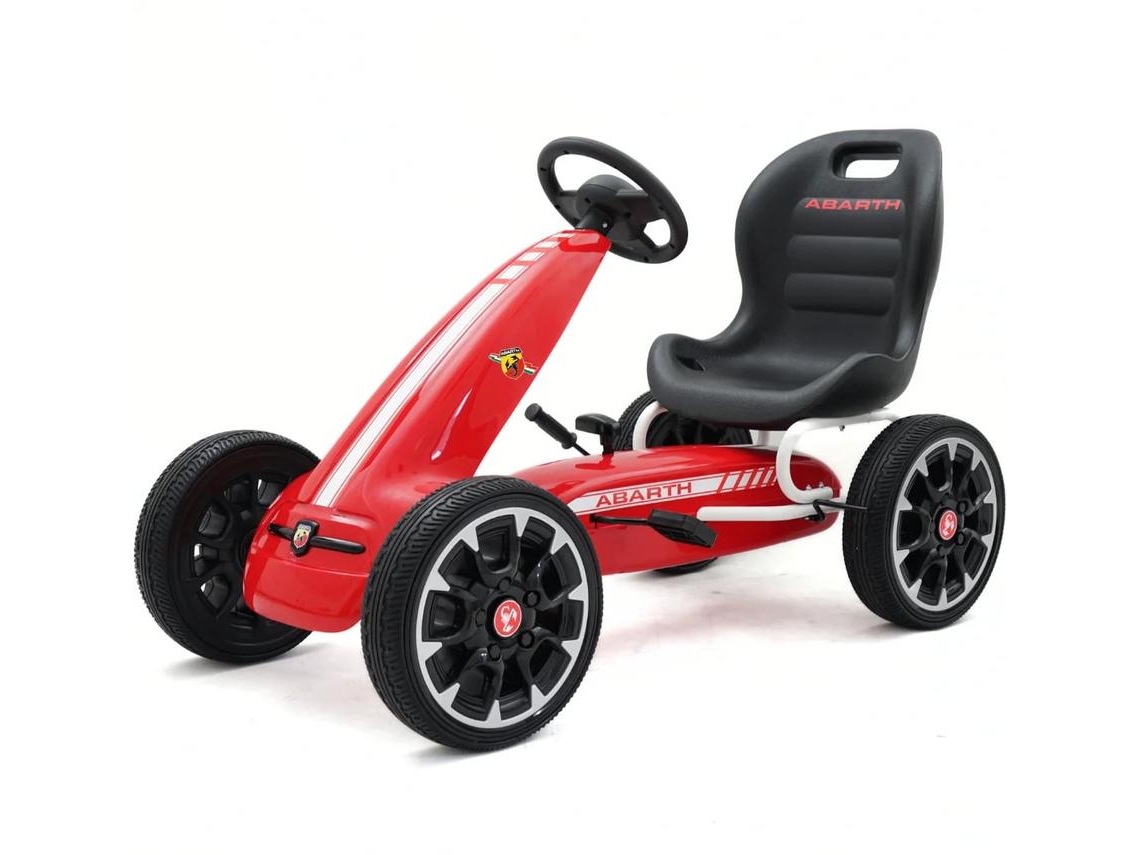 Go Kart A Pedales Infantil - Abarth - 3 A 7 Años - Rojo