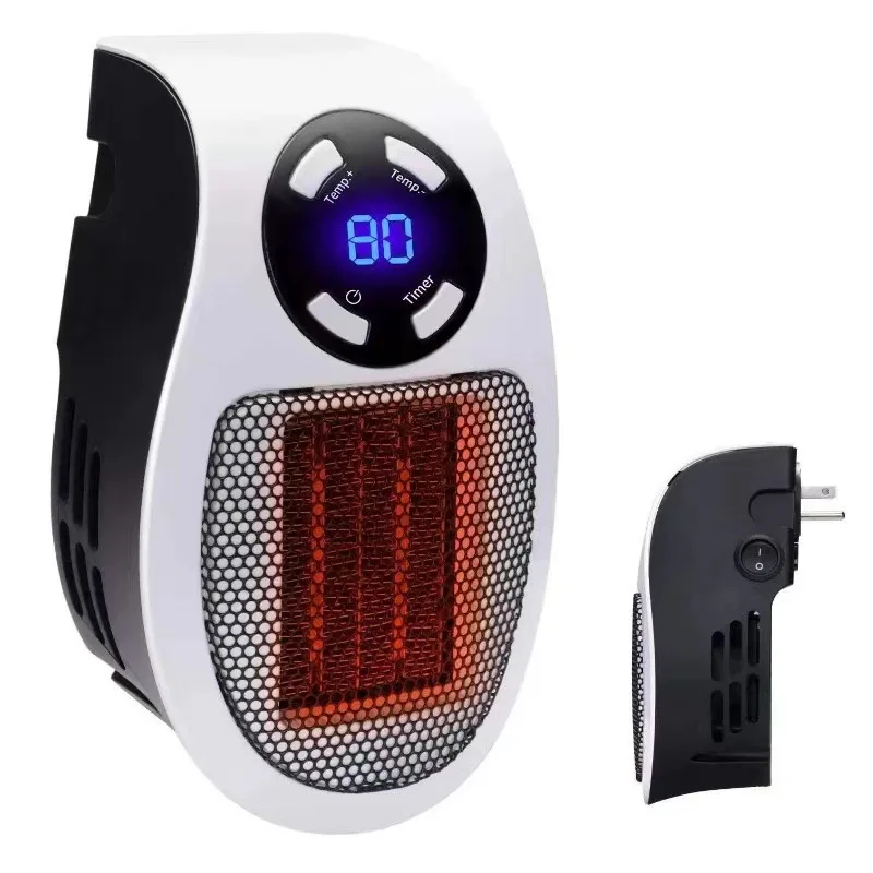 Mini calefactor eléctrico digital para calefacción rápida en oficinas y hogares con calefacción PTC MDUG (sin control remoto)