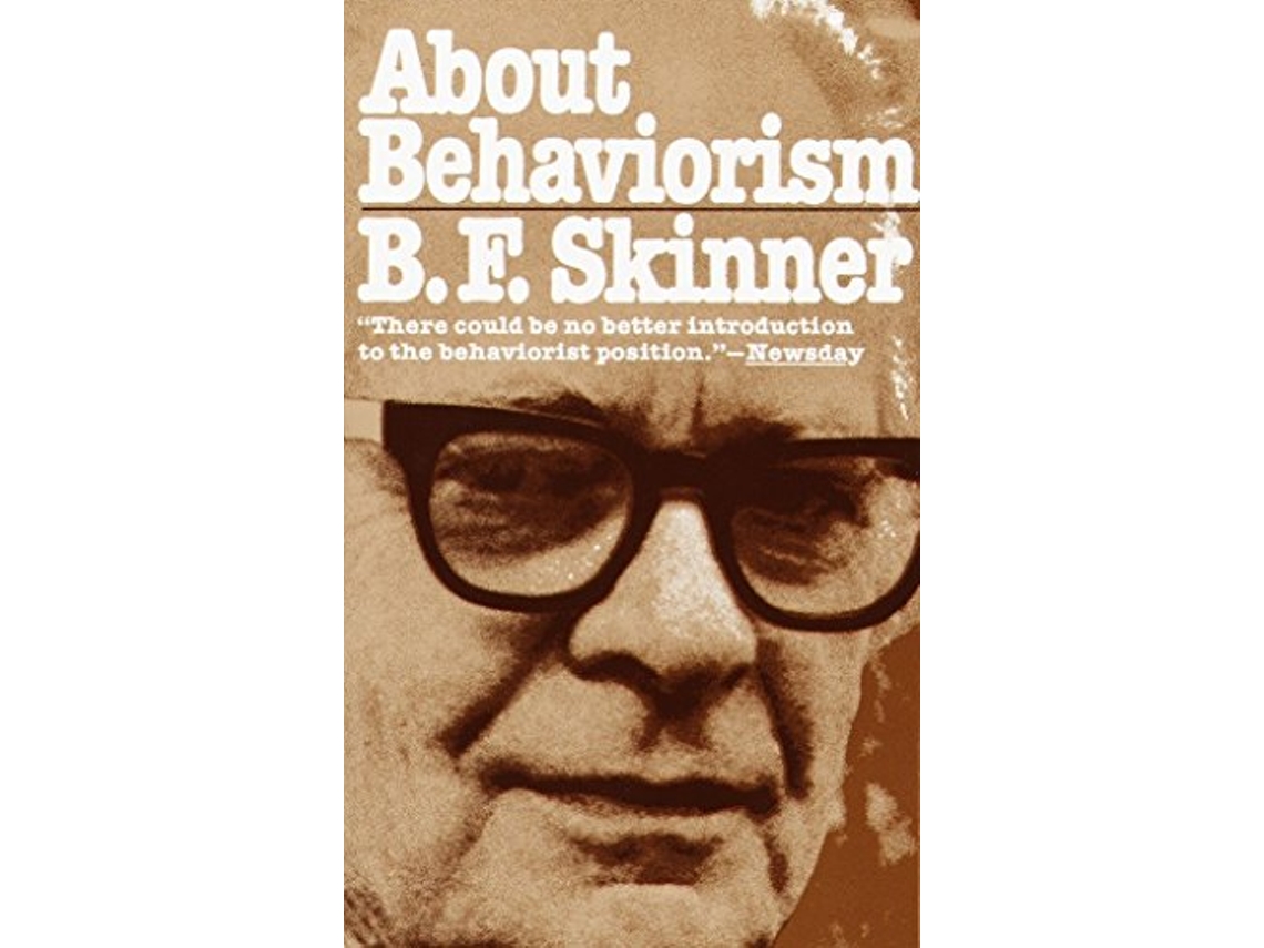 Libro About Behaviorism de Bf Skinner (Inglés)