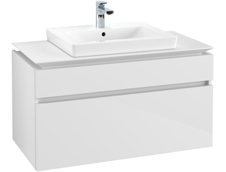 Módulo de lavabo Villeroy &amp Boch Legato B604 1000x550x500mm centrado en el lavabo