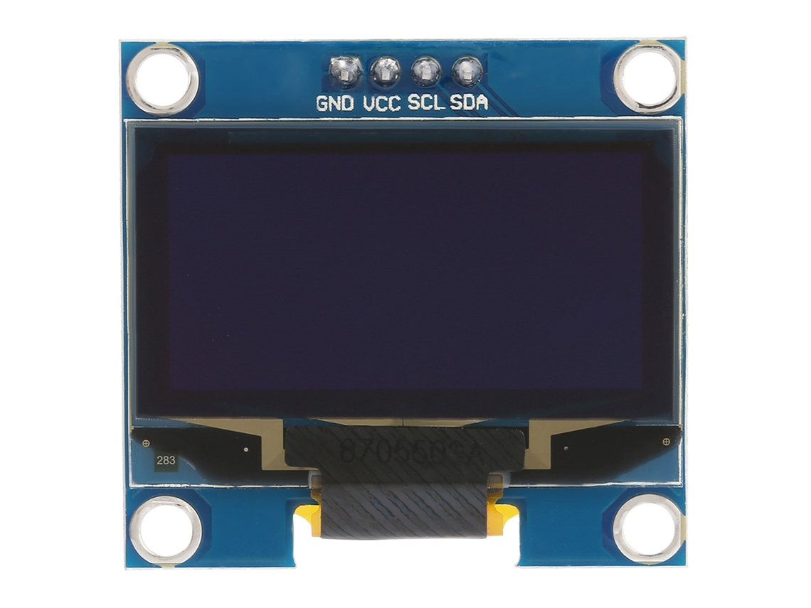 Módulo De Pantalla Oled De 1,3 Pulgadas, 128x64, Iic I2c, Texto Azul Para Proyectos Diy.