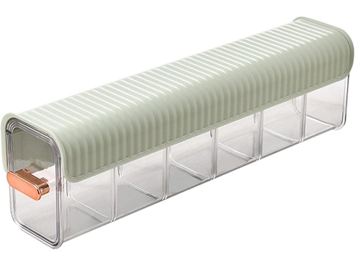 Organizador Pared Necesidad Taladrar 6 Compartimentos Almacenamiento Multifuncional Calcetines Interior