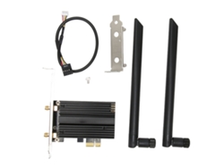 Tarjeta Wifi Pcie 6ghz 5ghz 2.4ghz Wpa3 Bt5.2 Antena Dual Adaptador Inalámbrico Para Pc Gaming