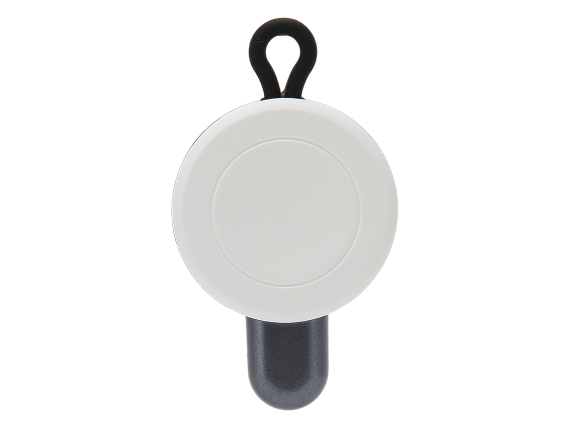 Cargador Inalámbrico Portátil Con Succión Magnética Usb-c Para Reloj Inteligente Ios Blanco Gris