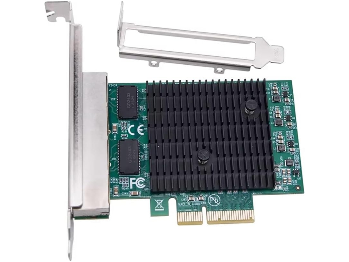 Tarjeta De Red Gigabit 2.5g, 4 Puertos Rj45 Pcie, Pci Express X4, Chip Rtl8125bg Para Ordenador