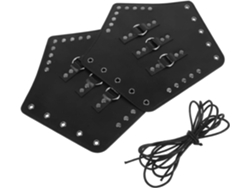 De 2 Braçadeiras Medievais Para Cosplay, Estilo Viking, Estilo Renascentista, Protetores De Braço Em Couro Sintético.