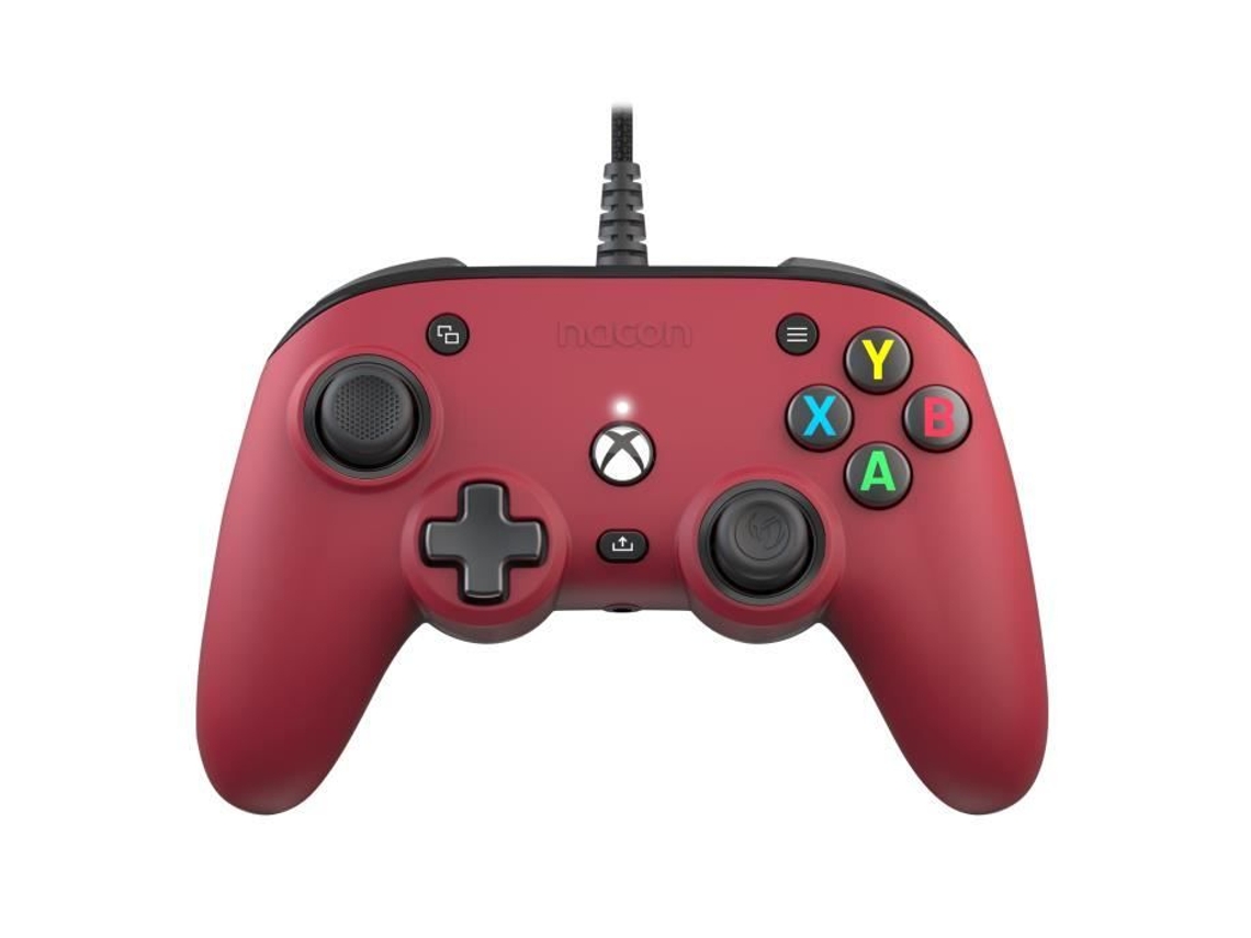 Mando compacto NACON Pro Red para Xbox Series Xbox One y Windows 10