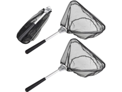 Red de pesca triangular plegable SFUSHOS, 3 unidades