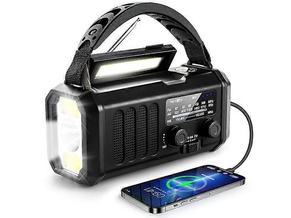 Radio Prunus J 369, supervivencia, portátil, batería, solar, GOKOCO