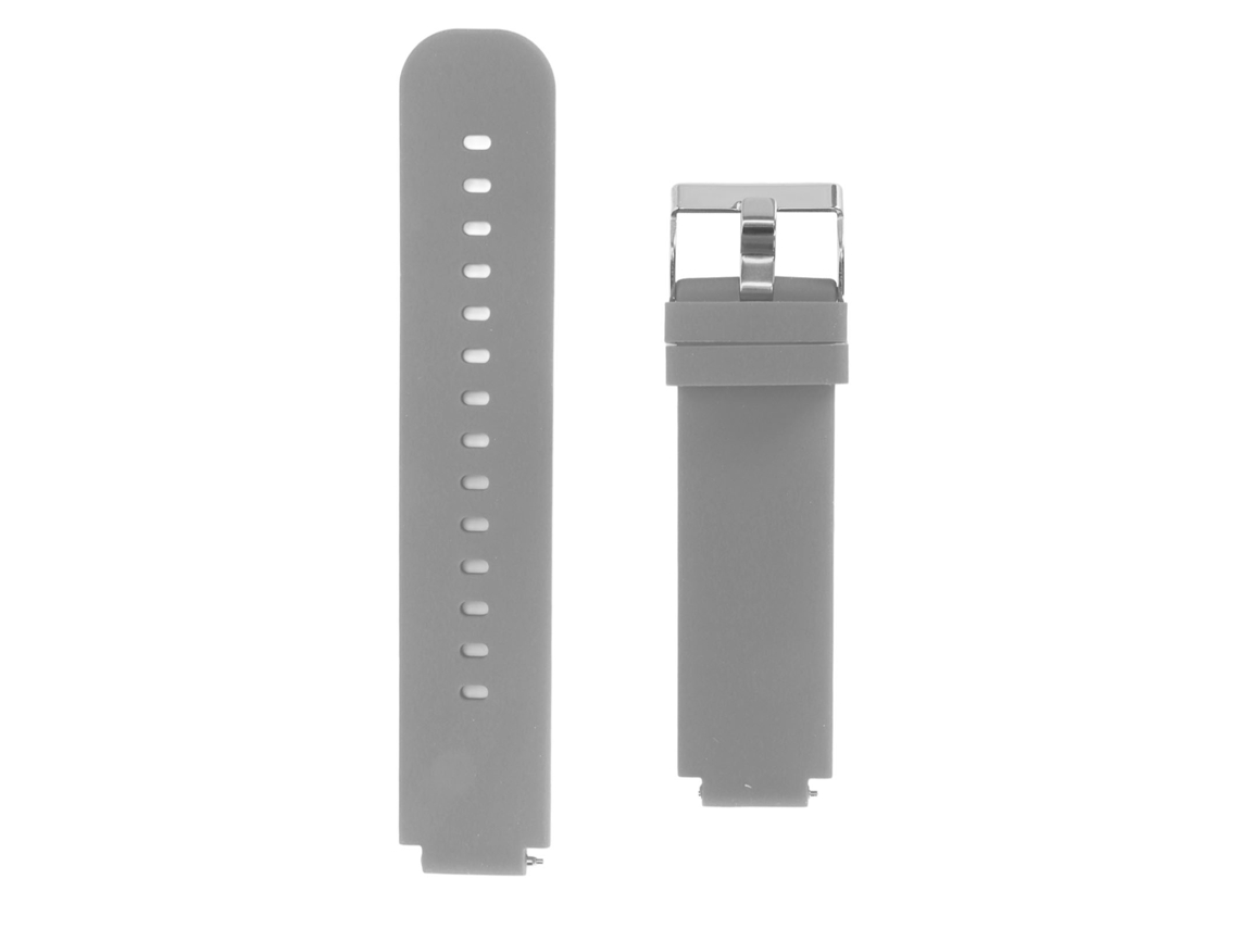 Correa de silicona suave para reloj Verge 2 gris