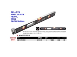 Bellota nivel 50107m-100 perfil iman profesional