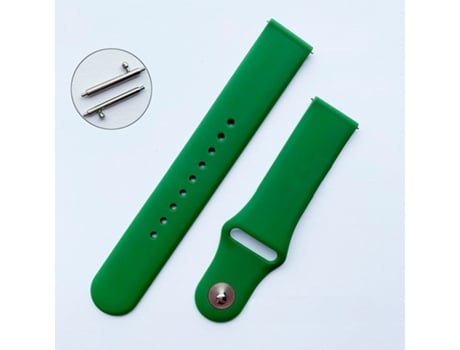 Pulsera Reloj Universal de 20mm SAMSUNG de Silicona - Verde