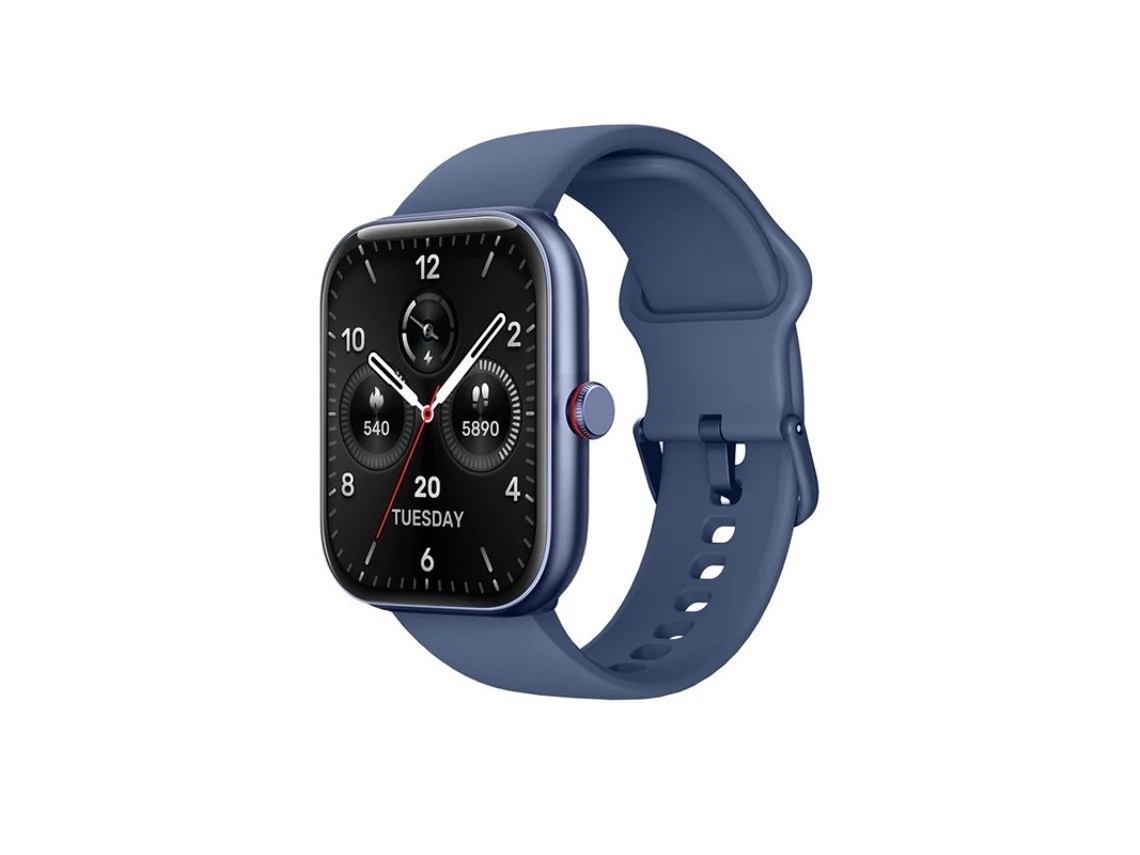 Reloj inteligente IDW20 con asistente de voz, reloj de fitness de 1,91 pulgadas para iOS y Android, color azul Yizhood