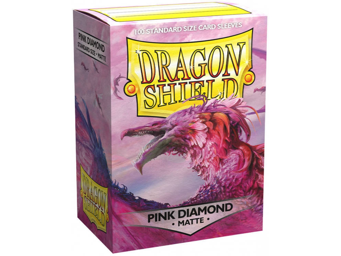 Fundas para Cartas ARCANE TINMEN Dragon Shield Sleeves Rosa (Edad Mínima: 8 Años - 7 x 9.5 x 4.7 cm)