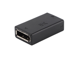 Adaptador Extensor Displayport Mini Dp A Dp Hembra 8k 60hz Material Abs Plug And Play