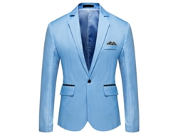 2026-chaqueta Casual Para Hombre Mystdiy Con Botón Soltero Y Solapa De Escote, Estilo Juvenil Y Slim