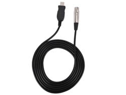 Adaptador De Micrófono Xlr Hembra A Usb, Cable Negro, Conexión De Micrófono